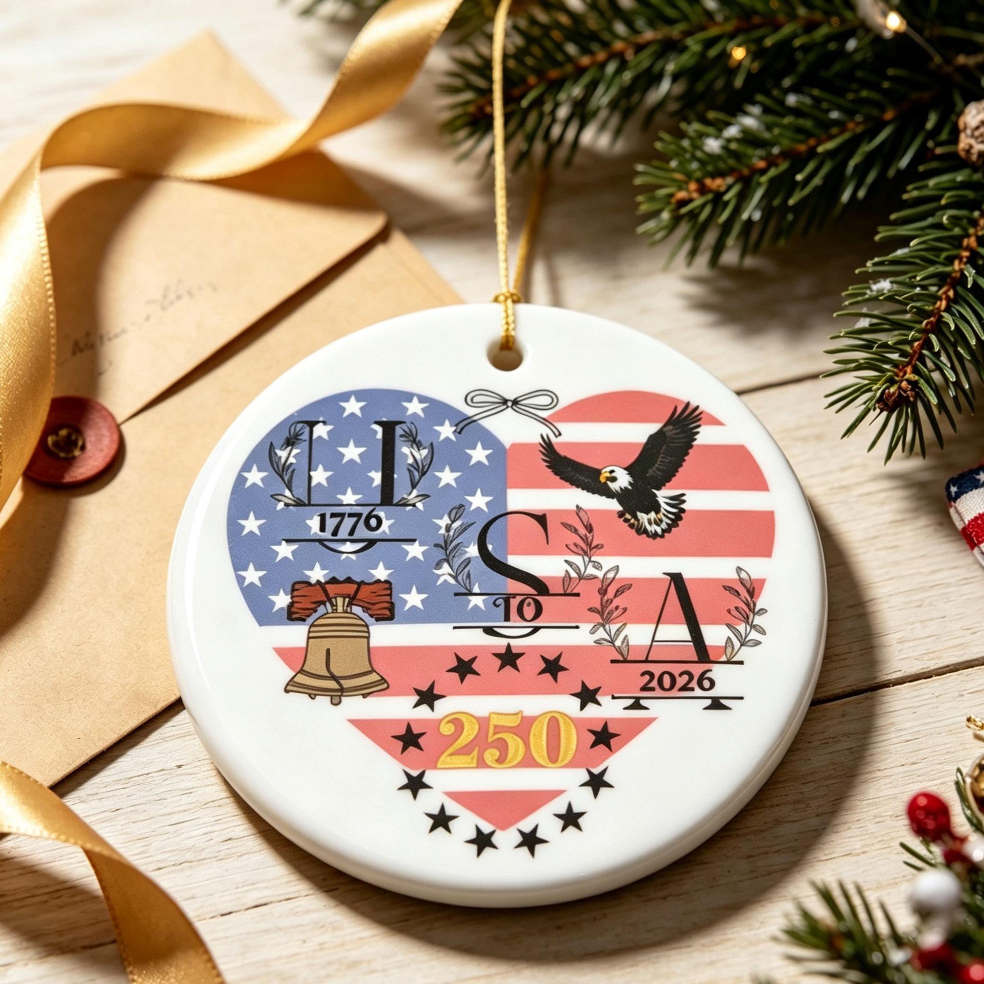 America 250th Keepsake Ornament Collection