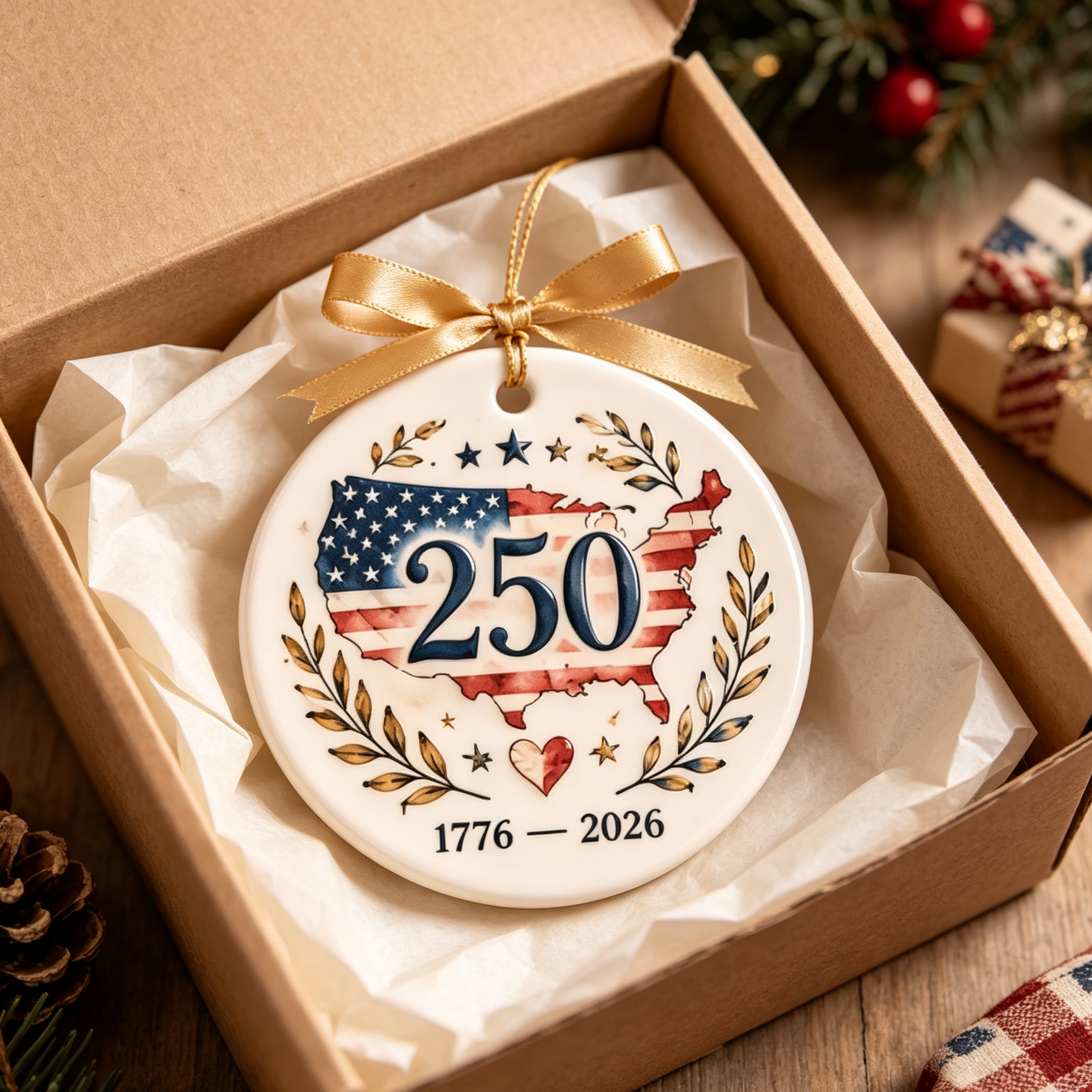 America 250th Keepsake Ornament Collection