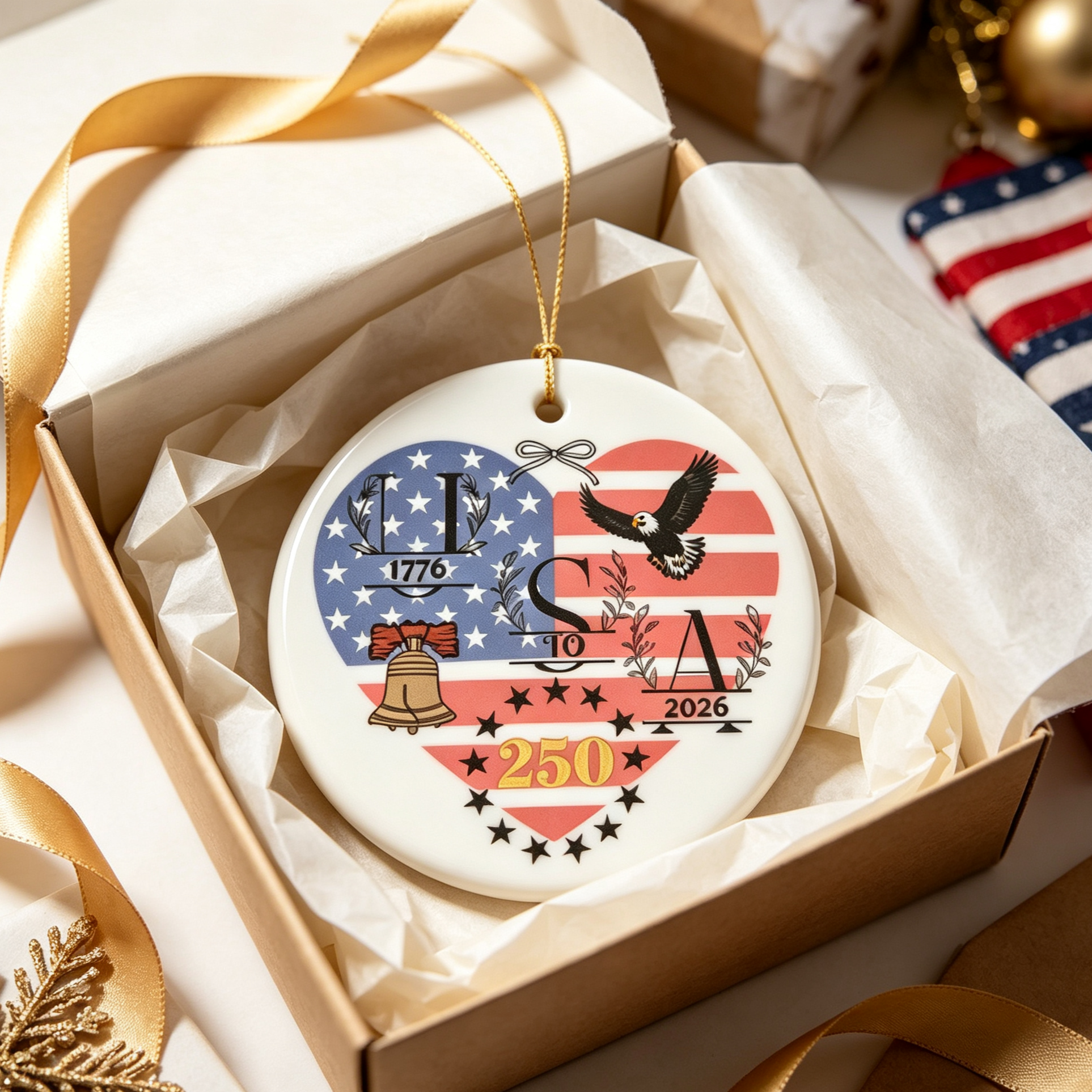 America 250th Keepsake Ornament Collection