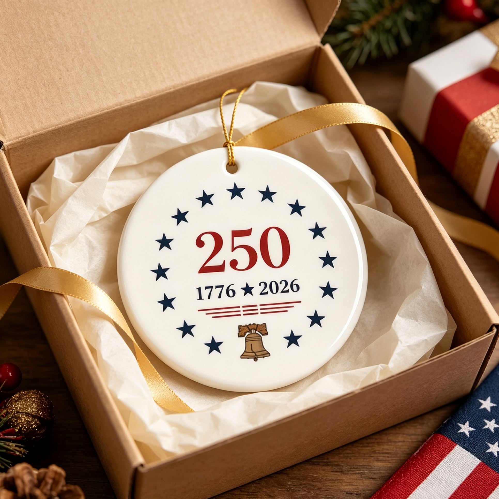 America 250th Keepsake Ornament Collection
