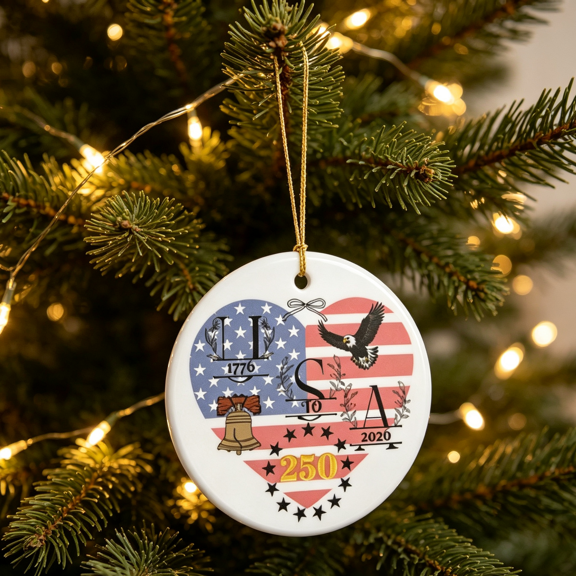 America 250th Keepsake Ornament Collection
