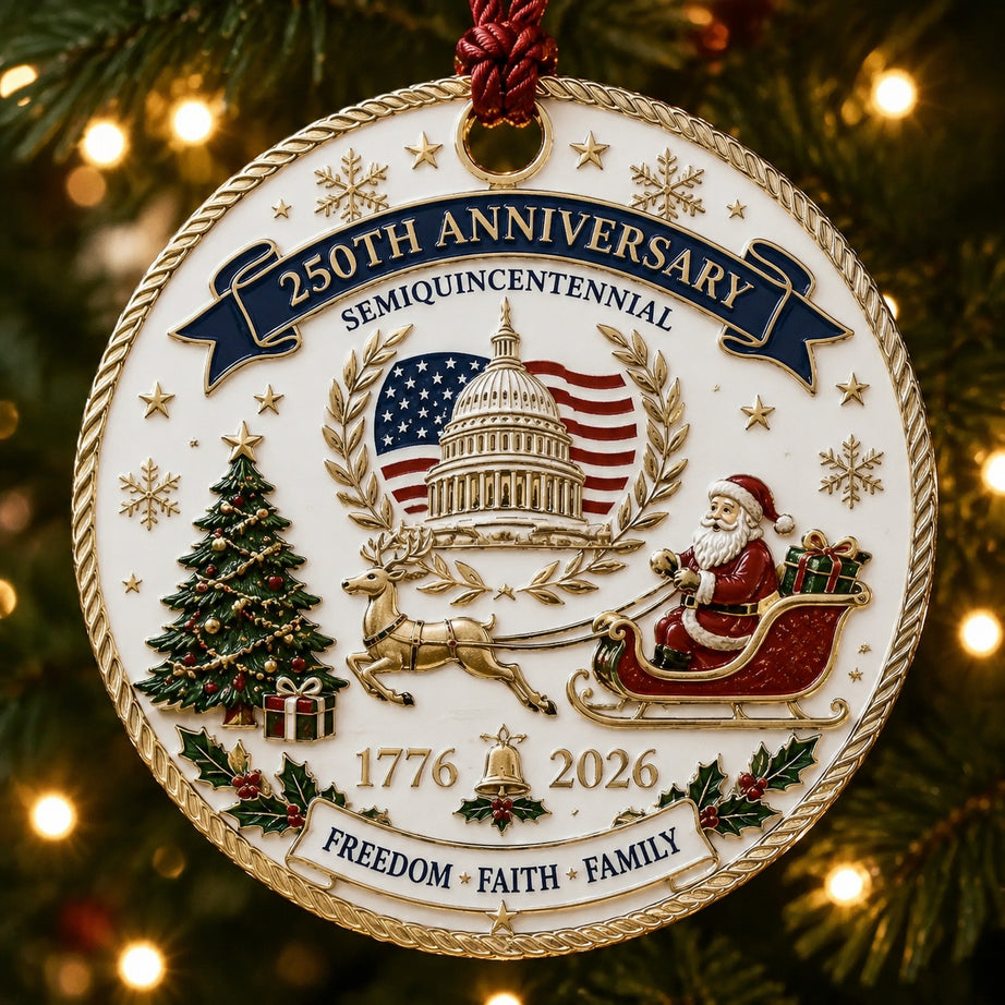 *250th Anniversary Christmas Ornament