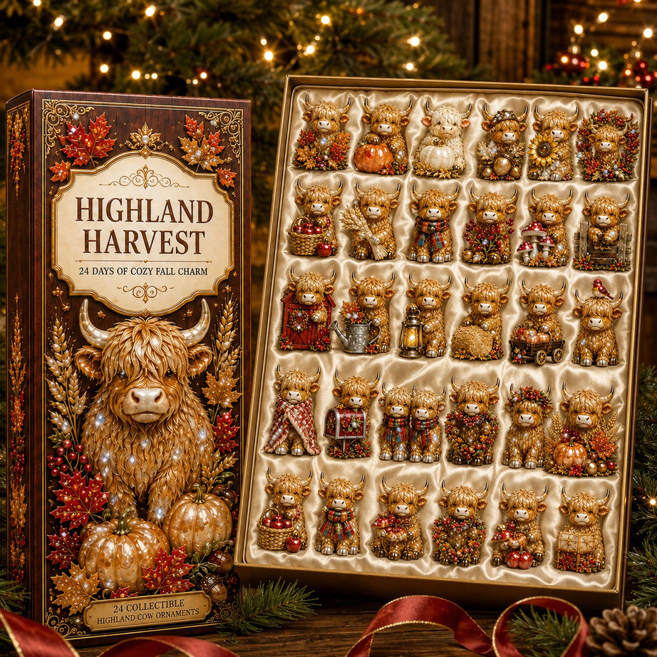 24-Day Highland Cattle Advent Calendar