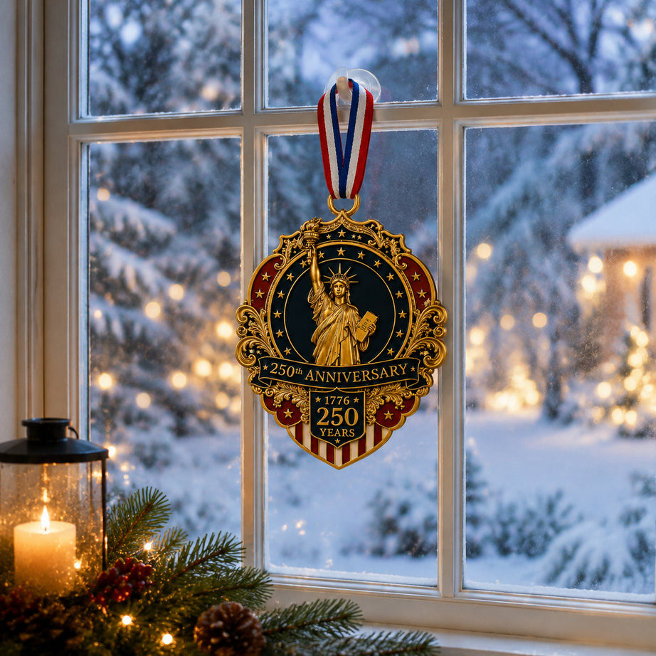 Statue of Liberty 250th Anniversary Christmas Tree Ornament