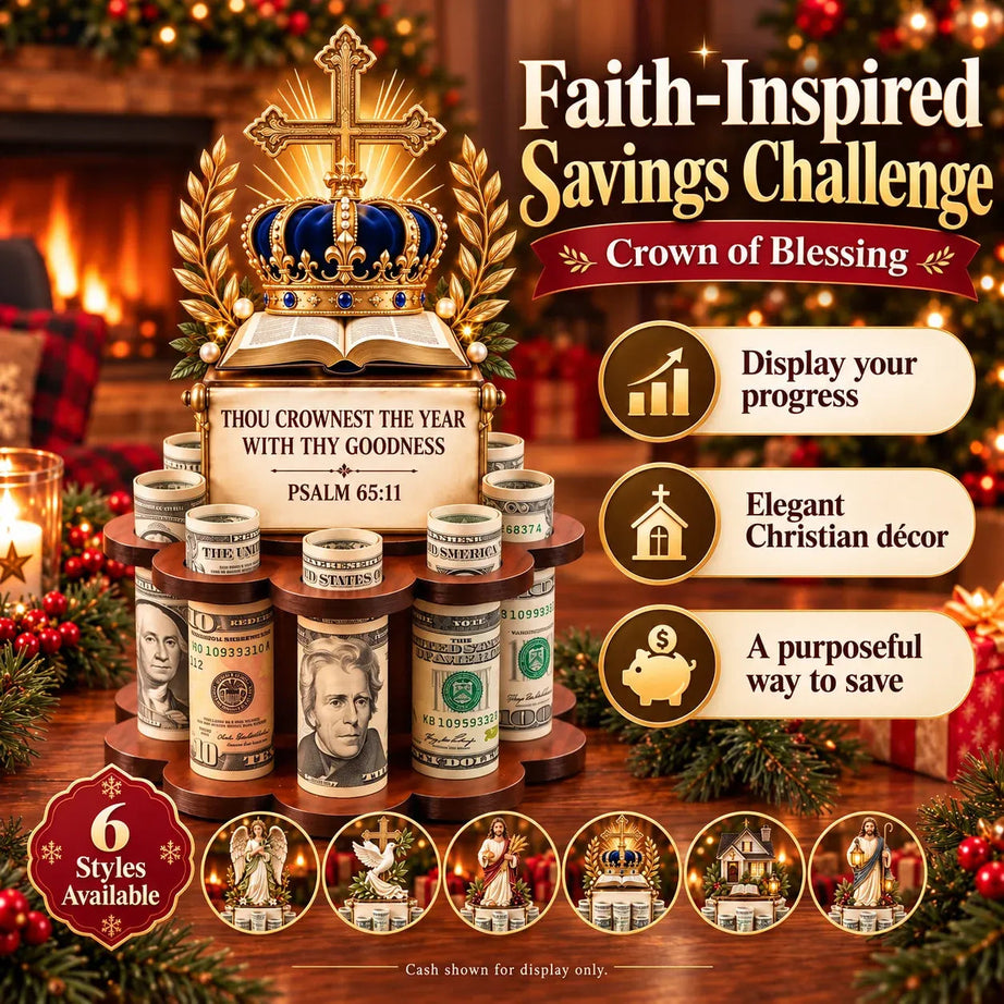 Bible Verse Savings Challenge Stand