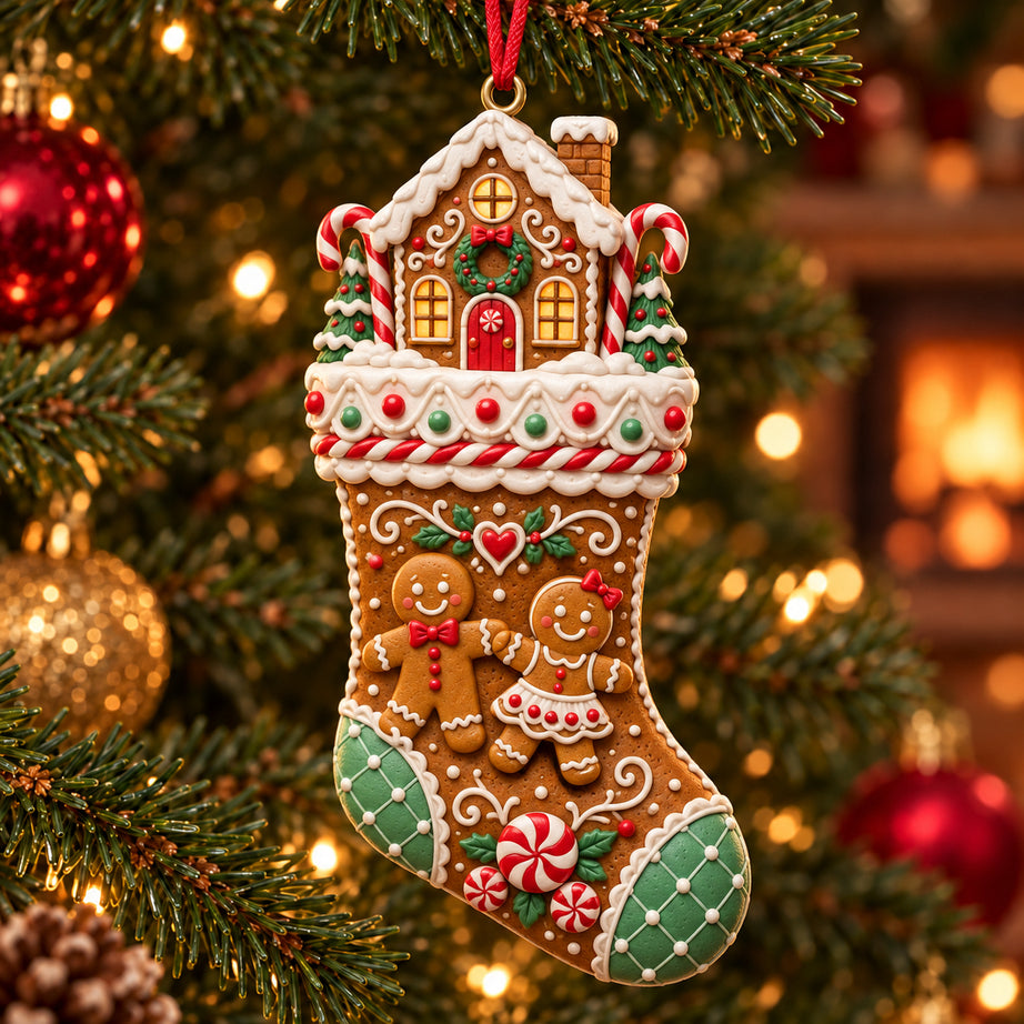 2026 Christmas Storybook Stocking Ornaments