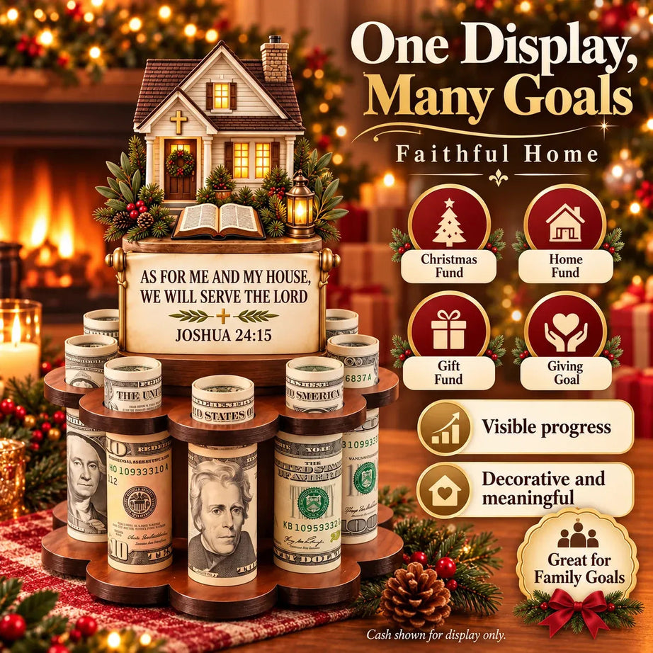 Bible Verse Savings Challenge Stand
