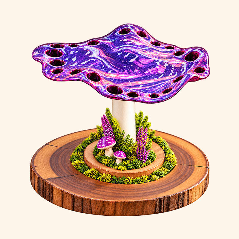 Mushroom Makeup Brush Holder