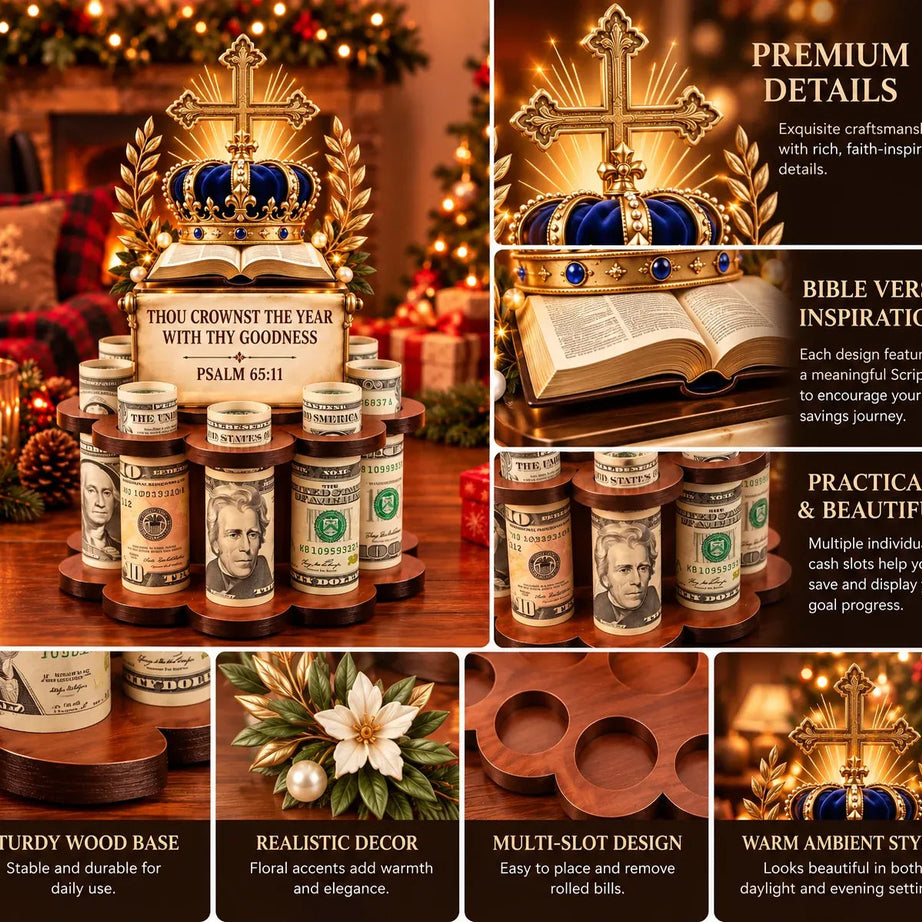 Bible Verse Savings Challenge Stand