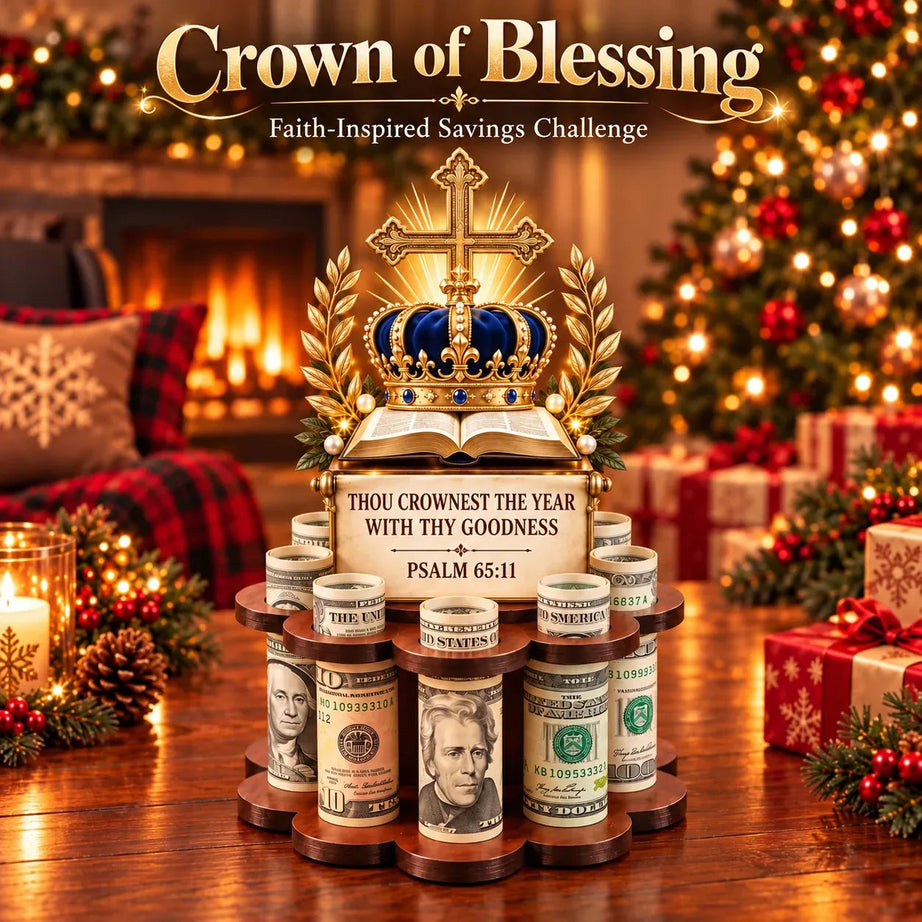 Bible Verse Savings Challenge Stand