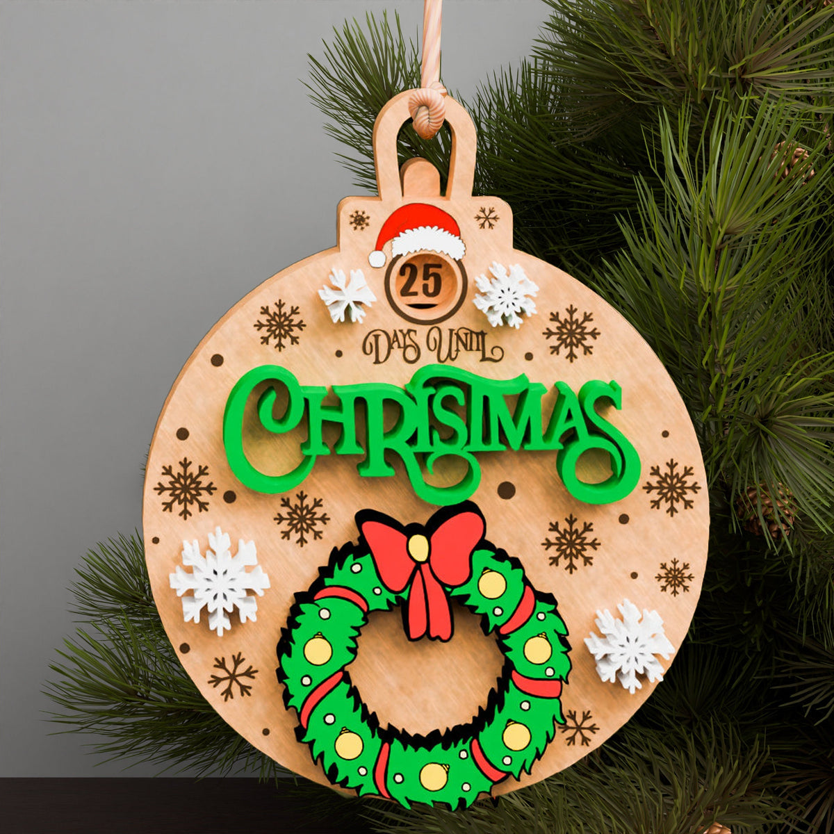 Christmas Countdown Onaments