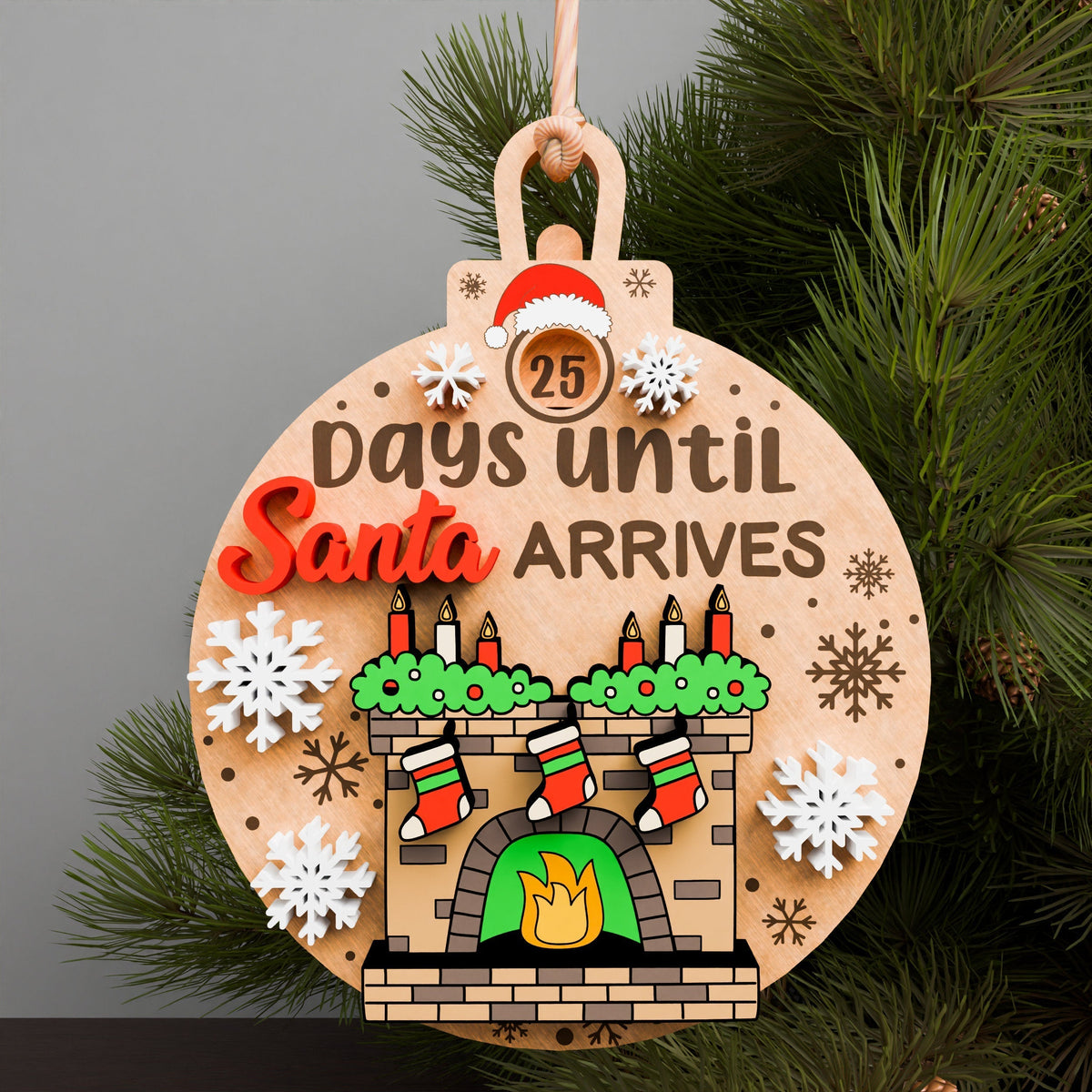 Christmas Countdown Onaments
