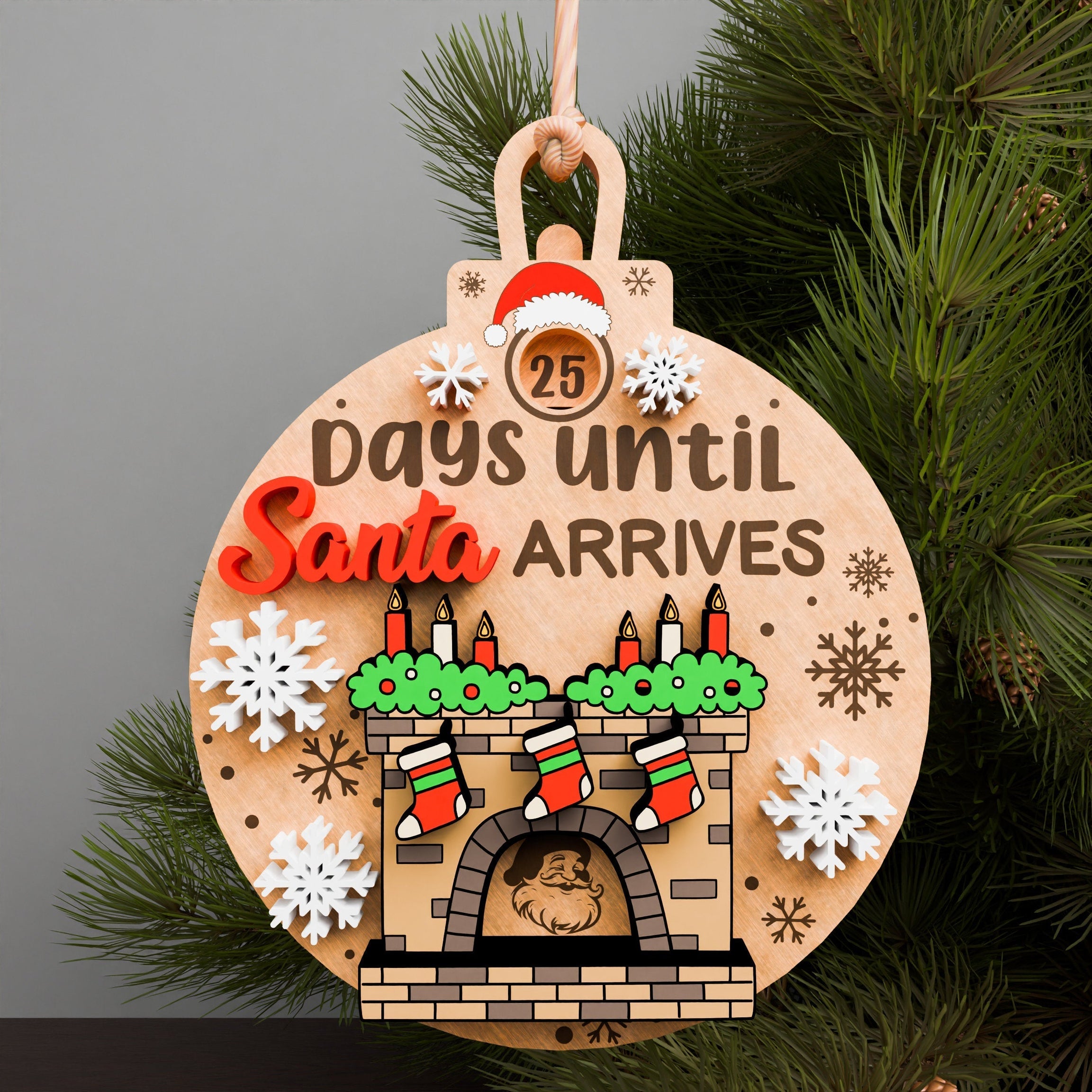 Christmas Countdown Onaments
