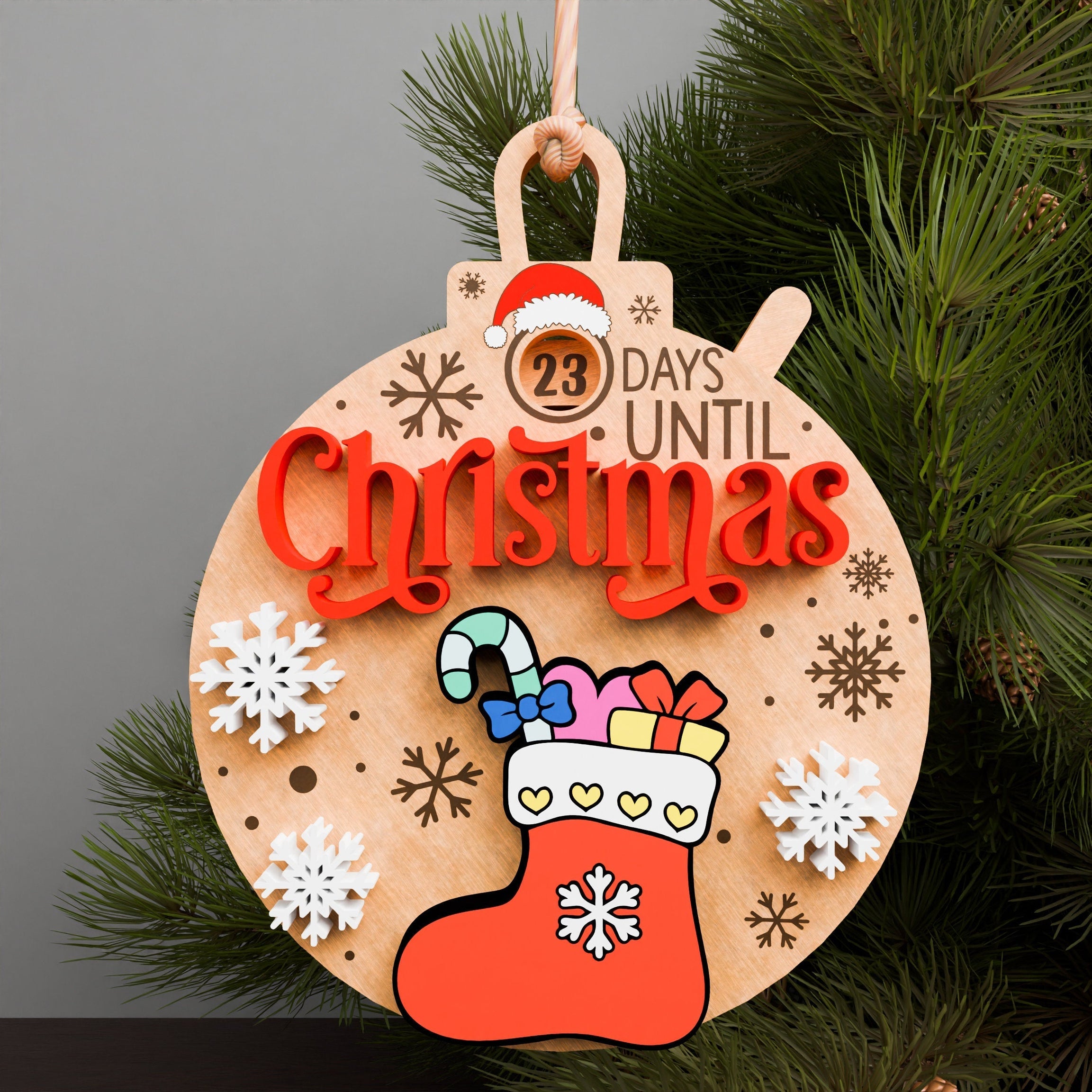 Christmas Countdown Onaments